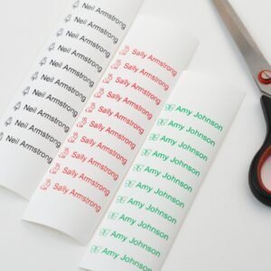 Personalised Iron-on Name Labels
